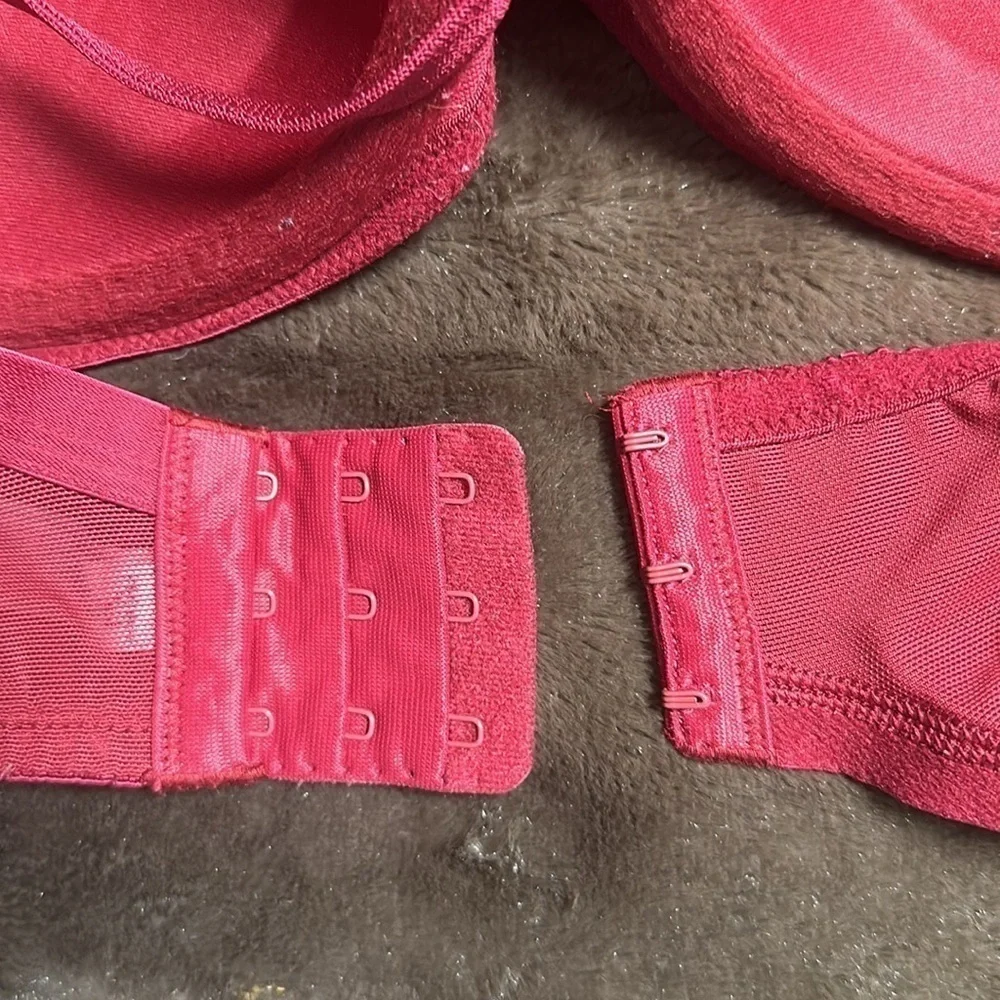 CACIQUE Boost Balconette Dark Red Sz 38DD